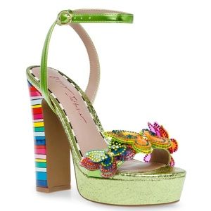 Betsey Johnson Noemi Platform Ankle Strap Sandal